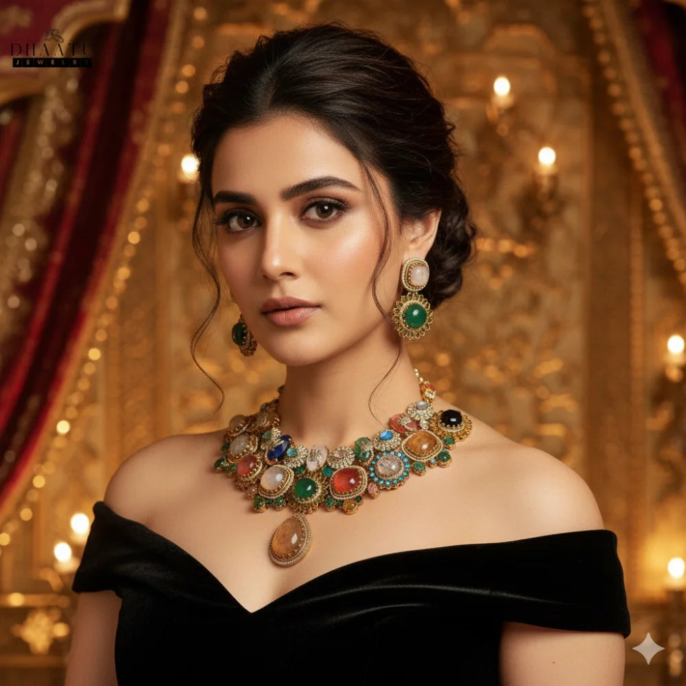 The Chandni Statement Set - Rivaayat Collection