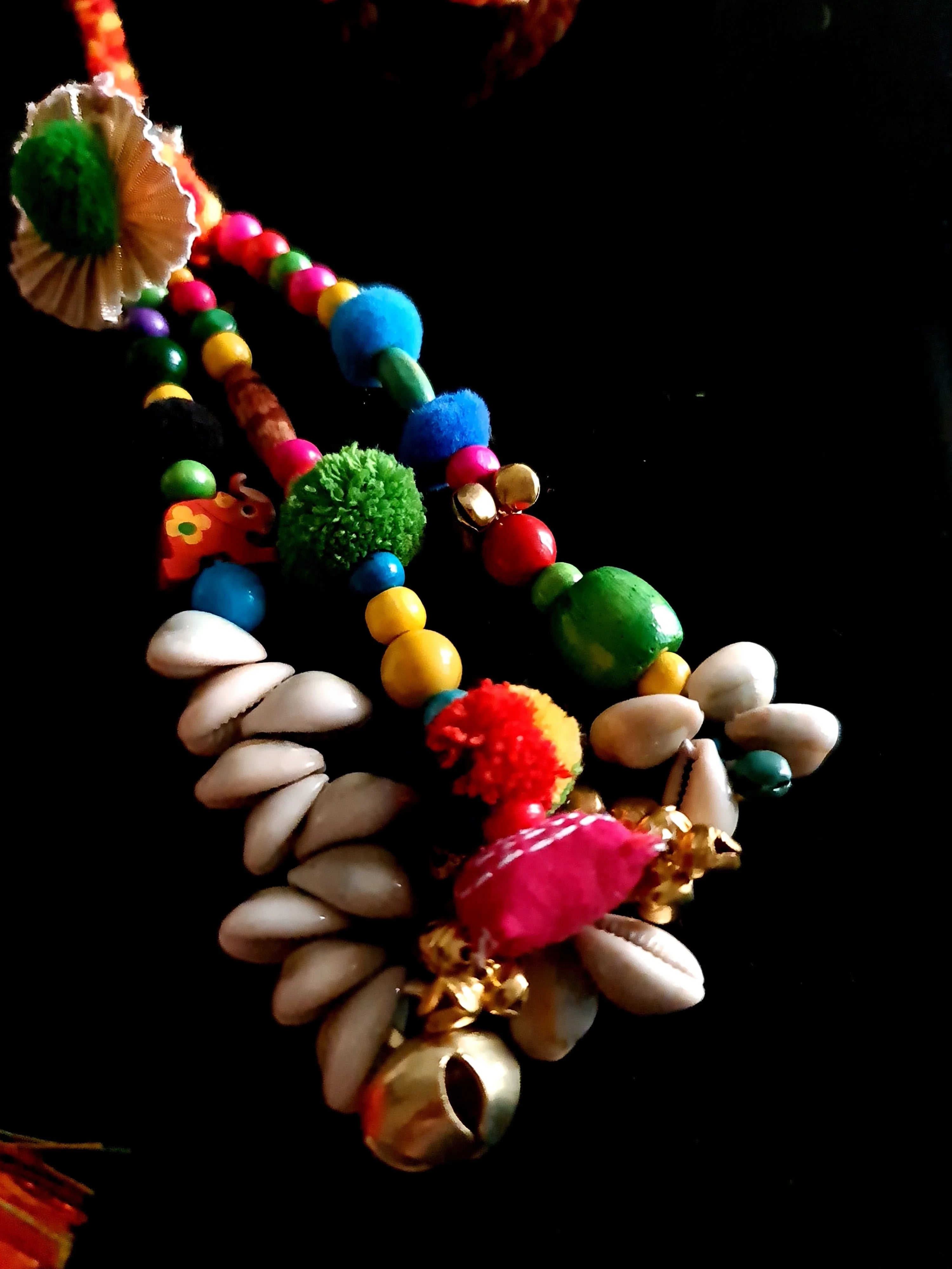 Vibrant Boho Handcrafted Punjabi Paranda/Parandi - Hair Accessory/Braid Tassels