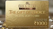 Dhaatu Jewelry Digital Gift Card for Birthdays and Anniversaries
